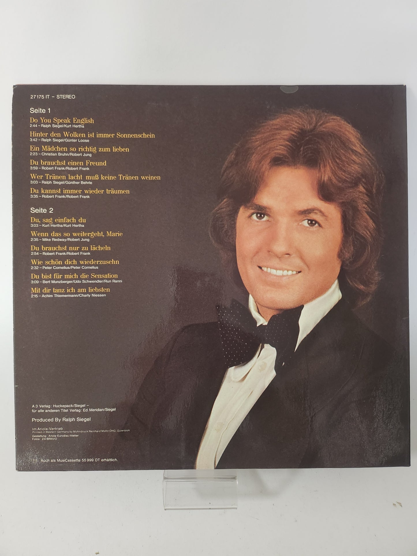 Herzlichst: Chris Roberts LP Vinyl