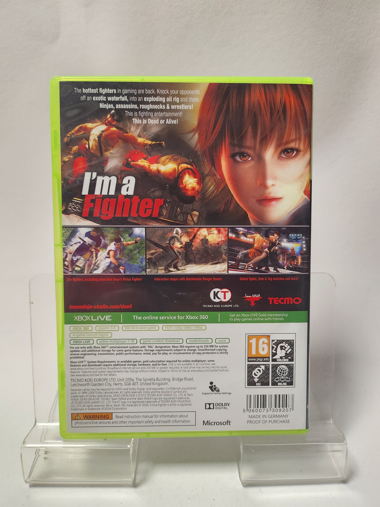 Dead or Alive 5 Xbox 360