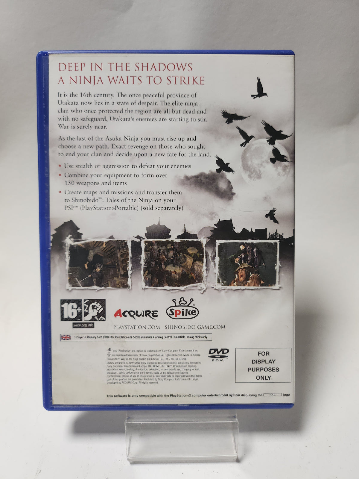 Shinobido: Way of the Ninja Demo Disc Playstation 2