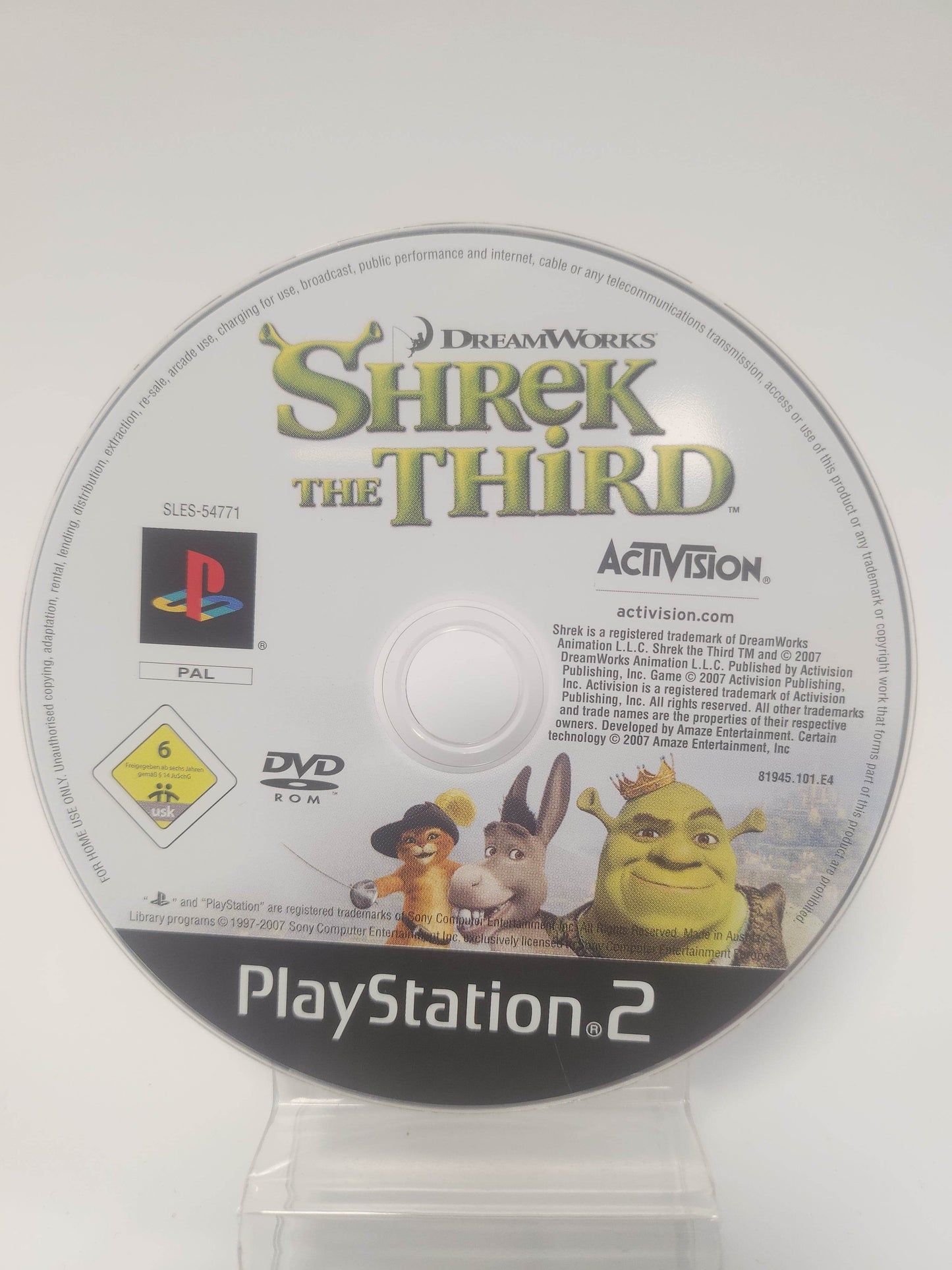 Shrek the Third (Disc Only) PlayStation 2 - Feniks Gameshop