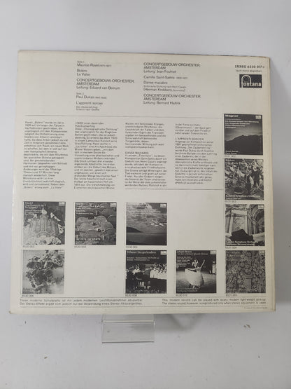 Ravel: Bolero / la Valse LP Vinyl