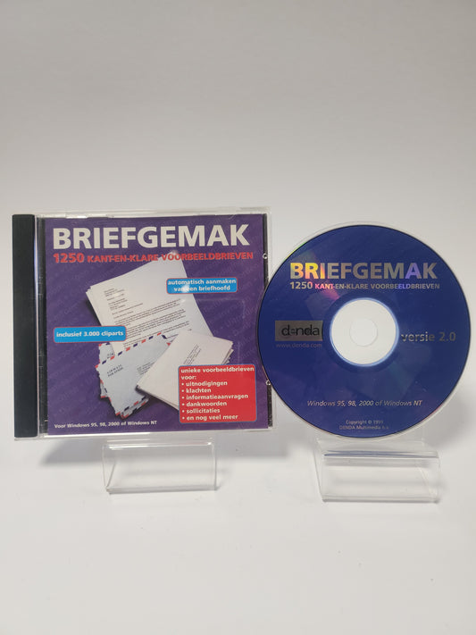 Briefgemak: 1250 Kan en Klare Voorbeeldbrieven PC