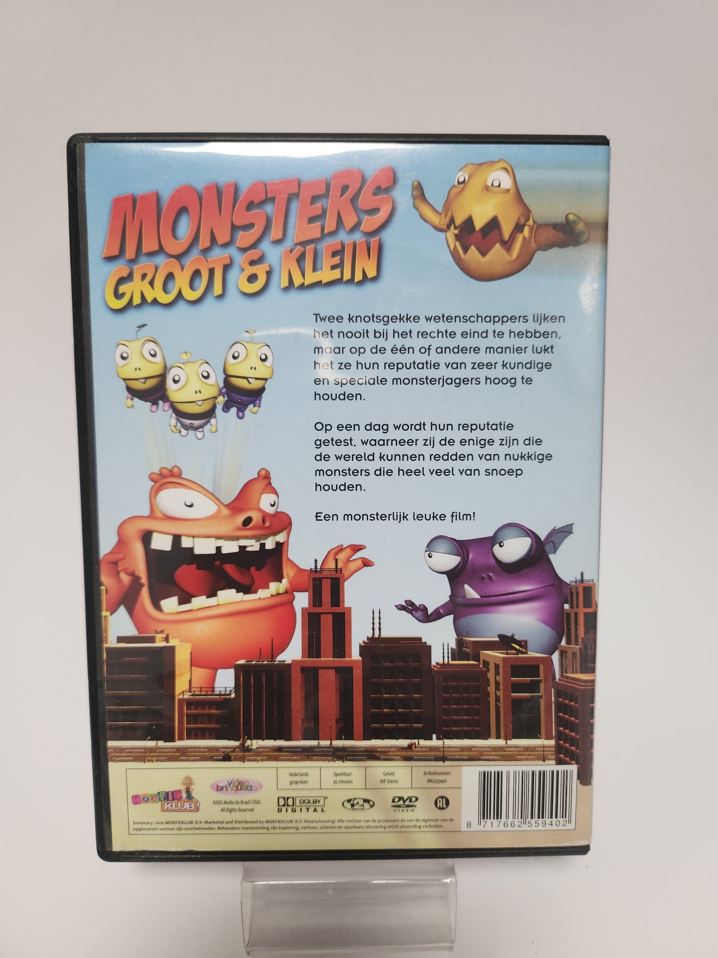 Monsters Groot & Klein DVD Kids