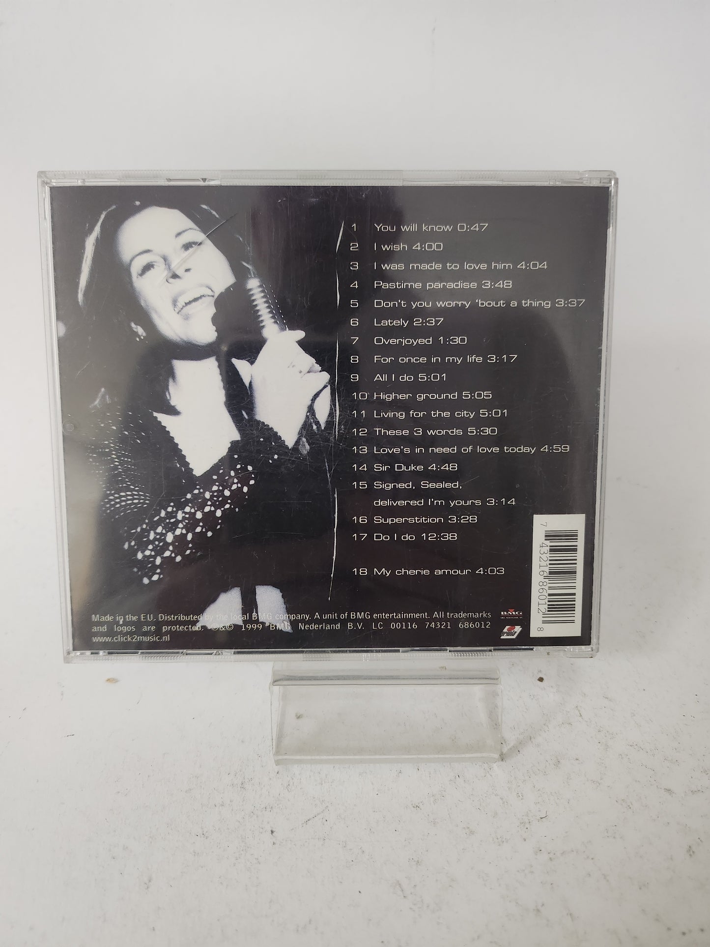 Trijntje Oosterhuis: for Once in My Life CD