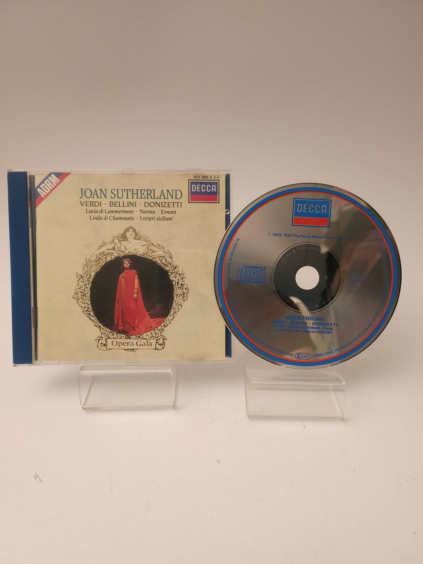 Joan Sutherland: Verdi/ Bellini/ Donizetti CD