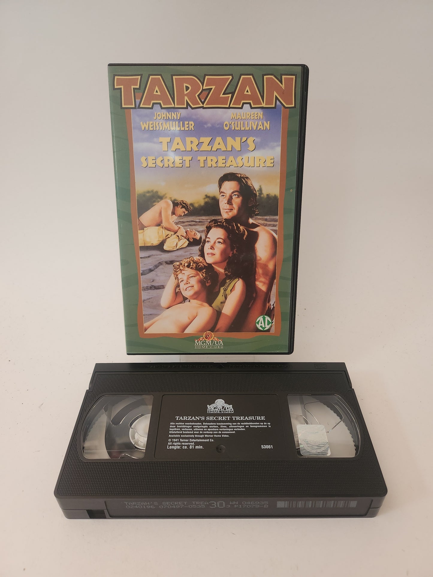 Tarzan's Secret Treasure VHS