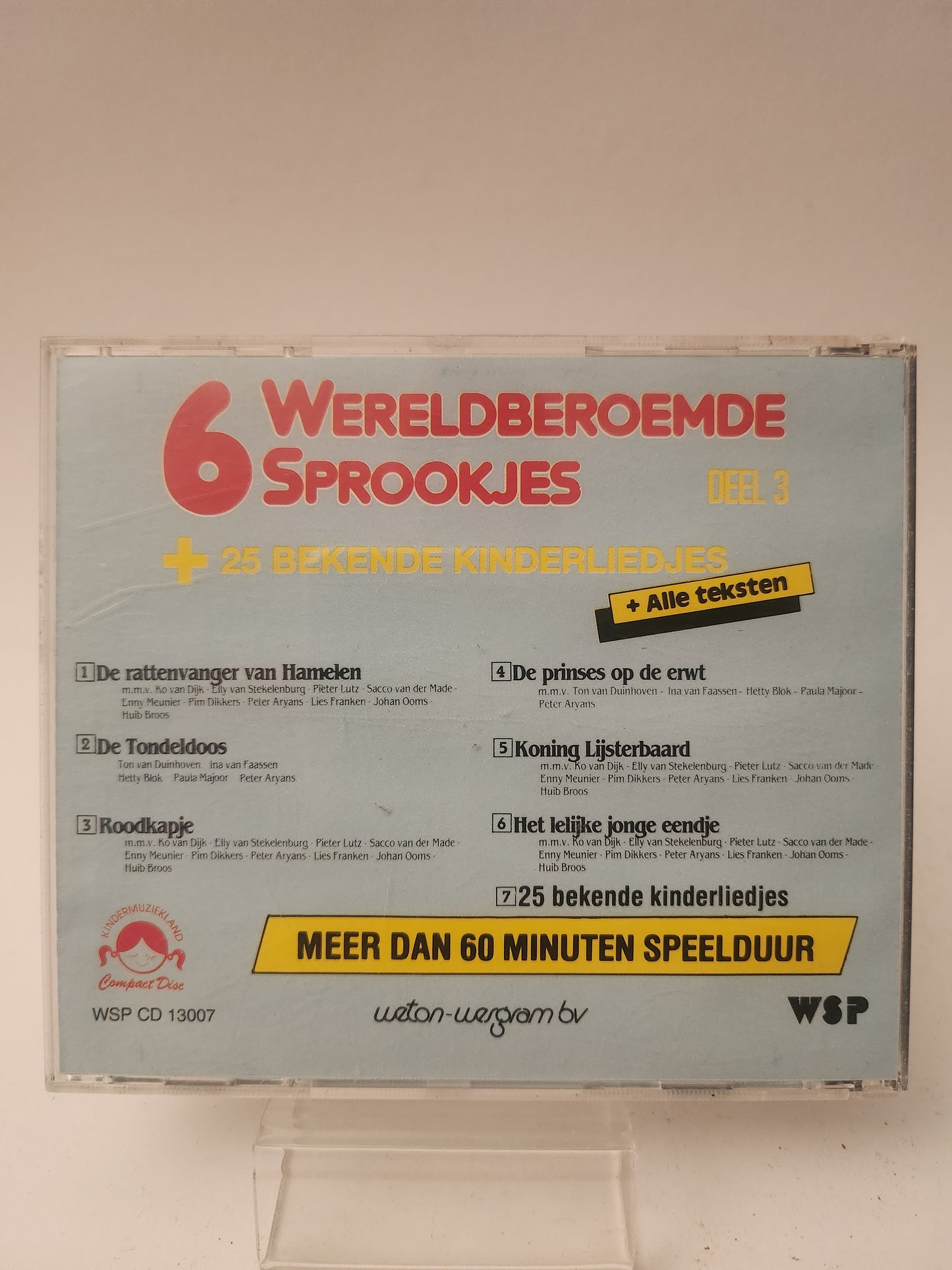7 Wereldberoemde Sprookjes + 25 Bekende Kinderliedjes CD