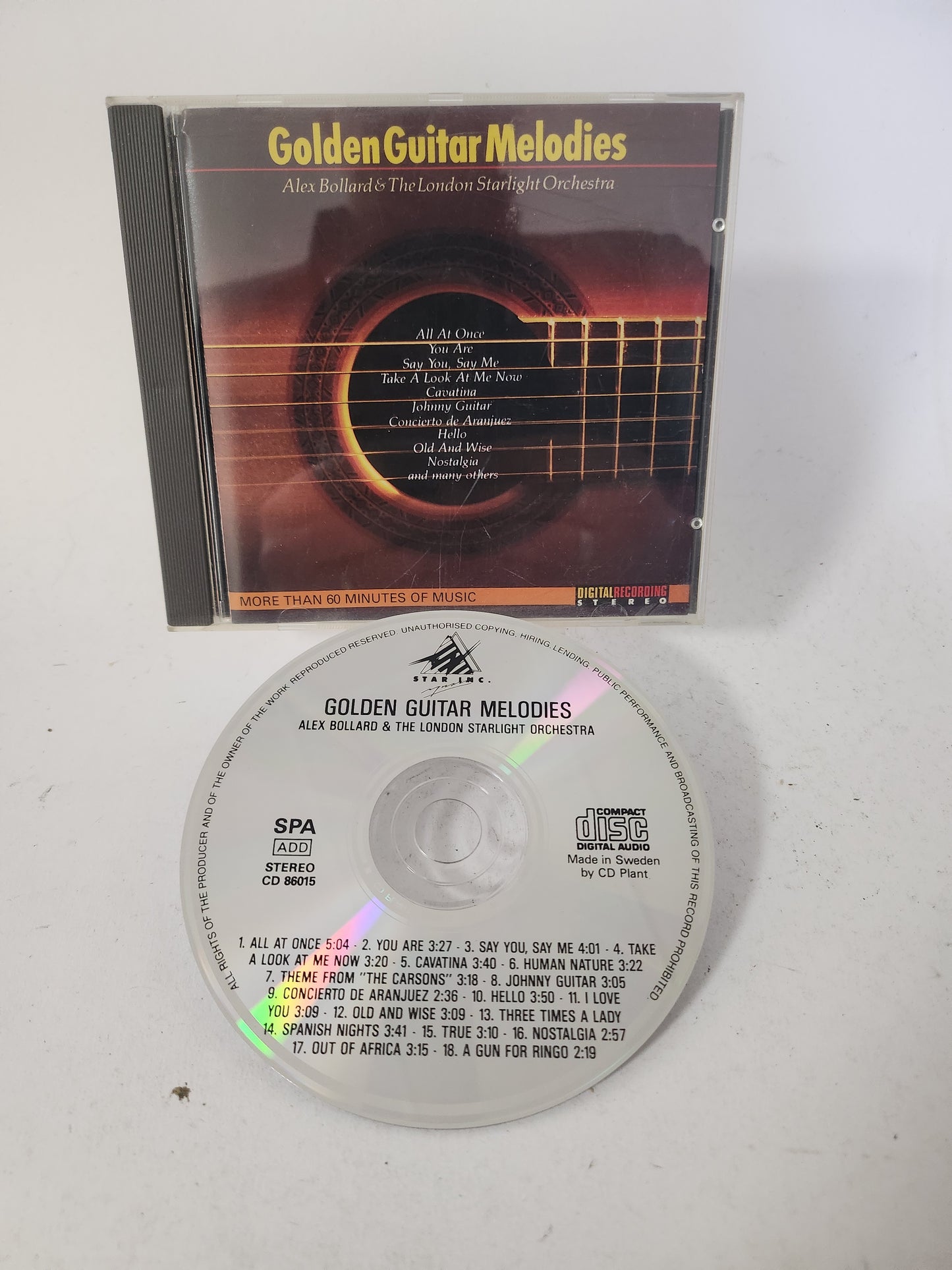 Golden Guitar Melodies CD