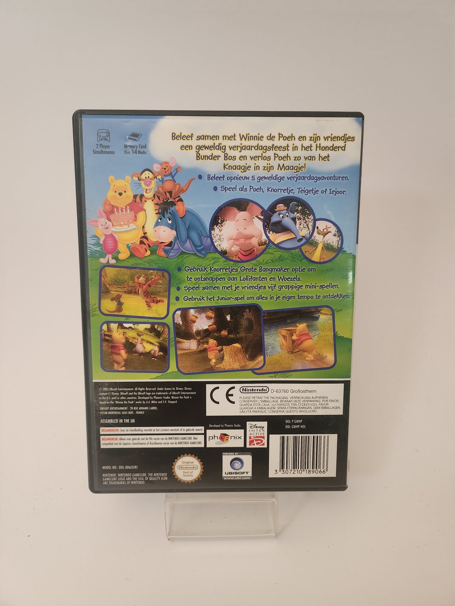 Disney's Winnie de Poeh en het Knaagje in zijn Maagje (No Book) Nintendo Gamecube
