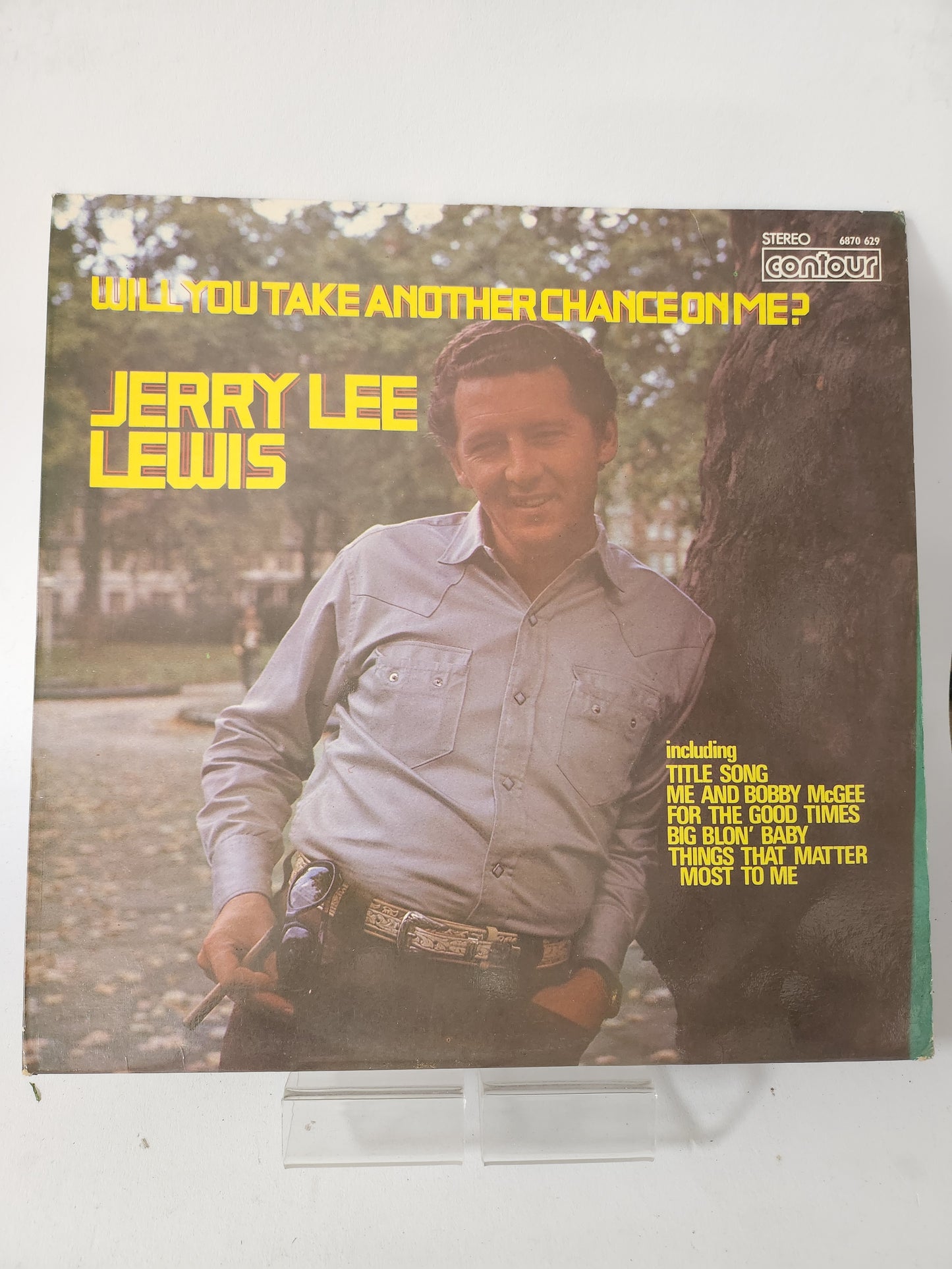 Will You Take Another Chance on Me? Jerry Lee Lewis LP Vinyl