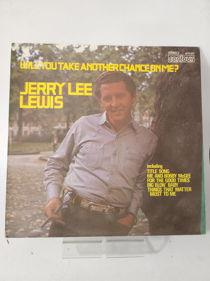 Will You Take Another Chance on Me? Jerry Lee Lewis LP Vinyl