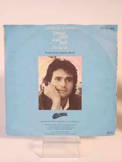 Andreas Martin: Samstag Nacht in der Stadt Single Vinyl - Feniks Gameshop