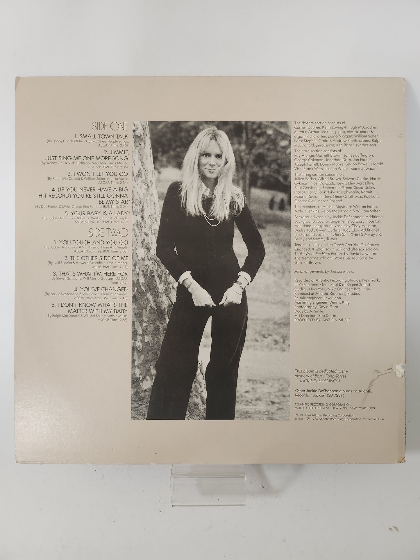 Your Baby is a Lady: Jackie DeShannon LP Vinyl