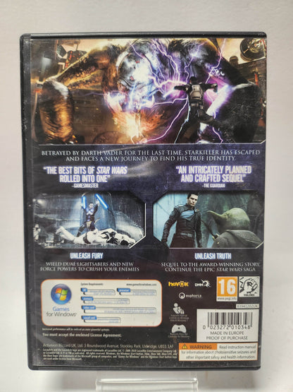 Star Wars the Force Unleashed II (No Book) PC - Feniks Gameshop
