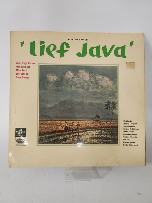 Knotjong Orkest: Lief Java LP Vinyl