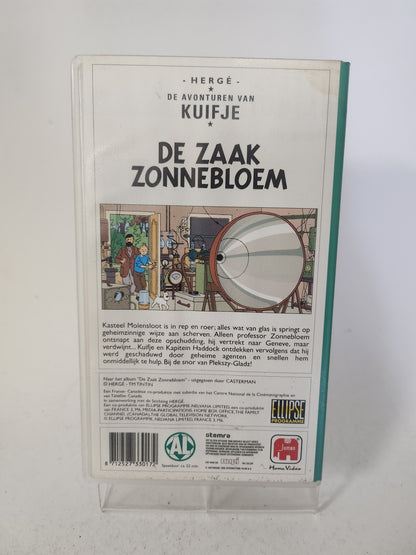 Avonturen van Kuifje: de Zaak Zonnebloem VHS Kids