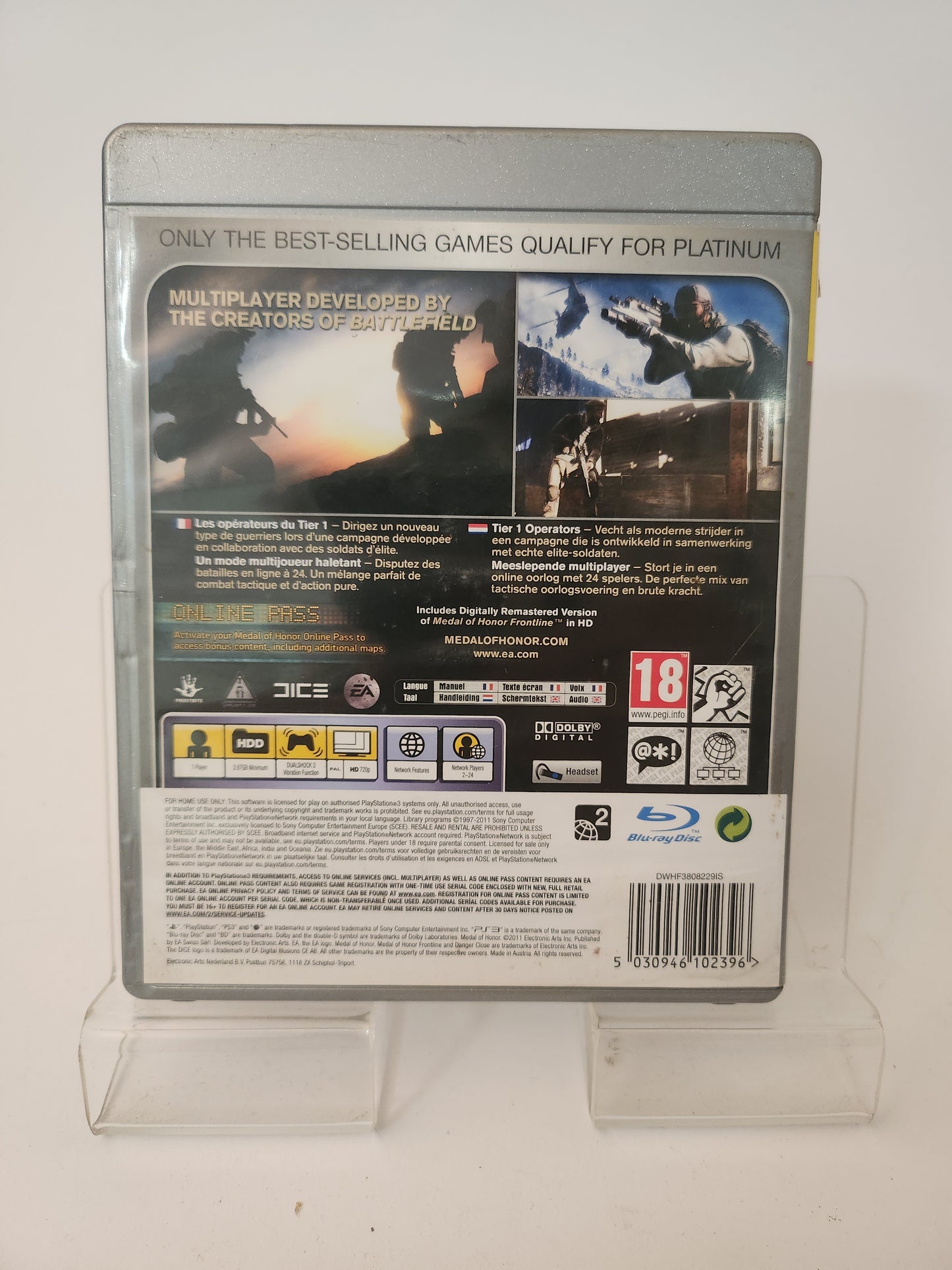 Medal of Honor Platinum Edition Playstation 3