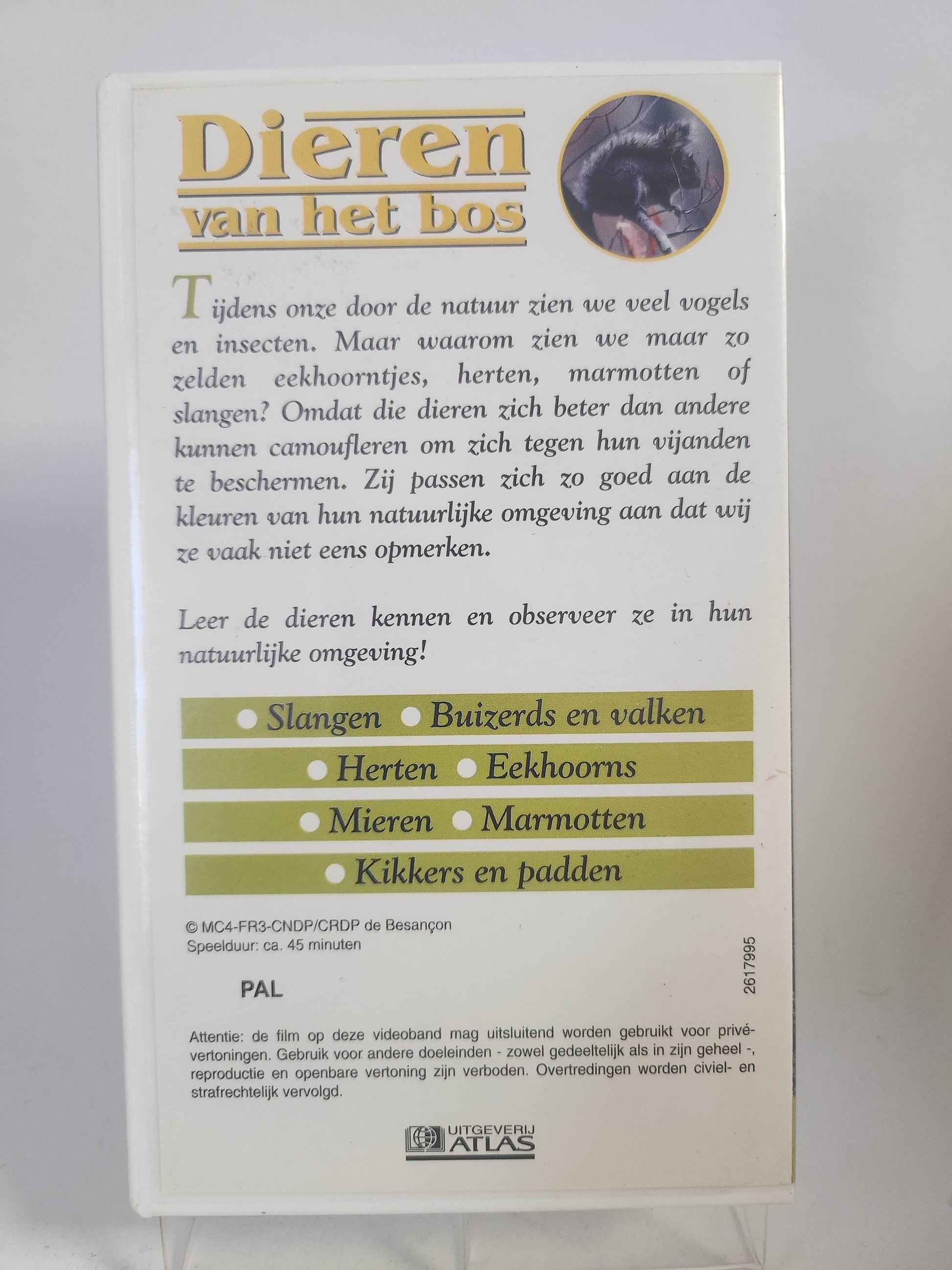 Dieren van het Bos VHS - Feniks Gameshop
