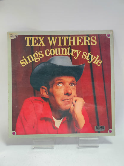 Tex Withers: Sings Country Style LP Vinyl