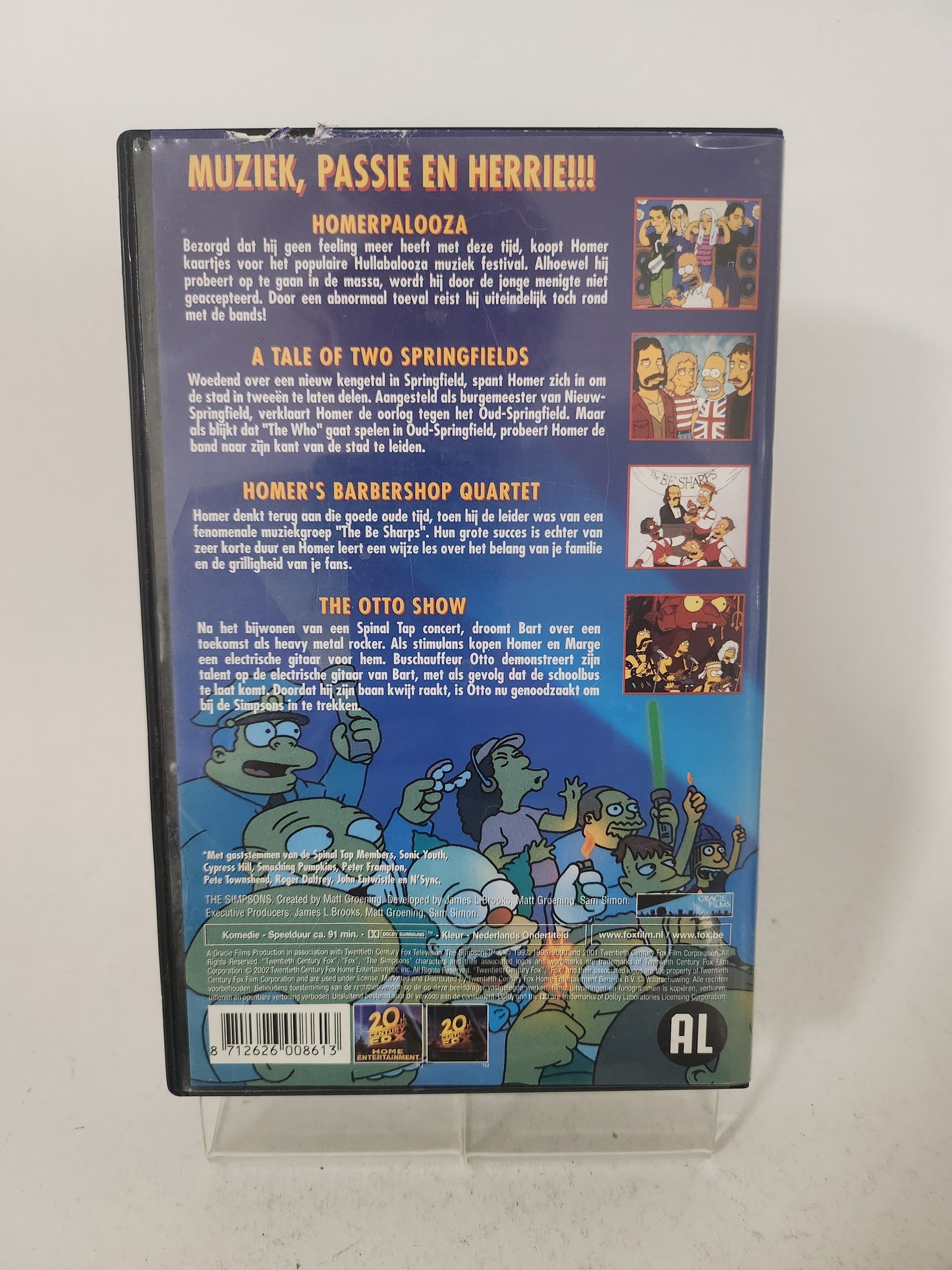 Simpsons: Backstage Pass VHS Kids