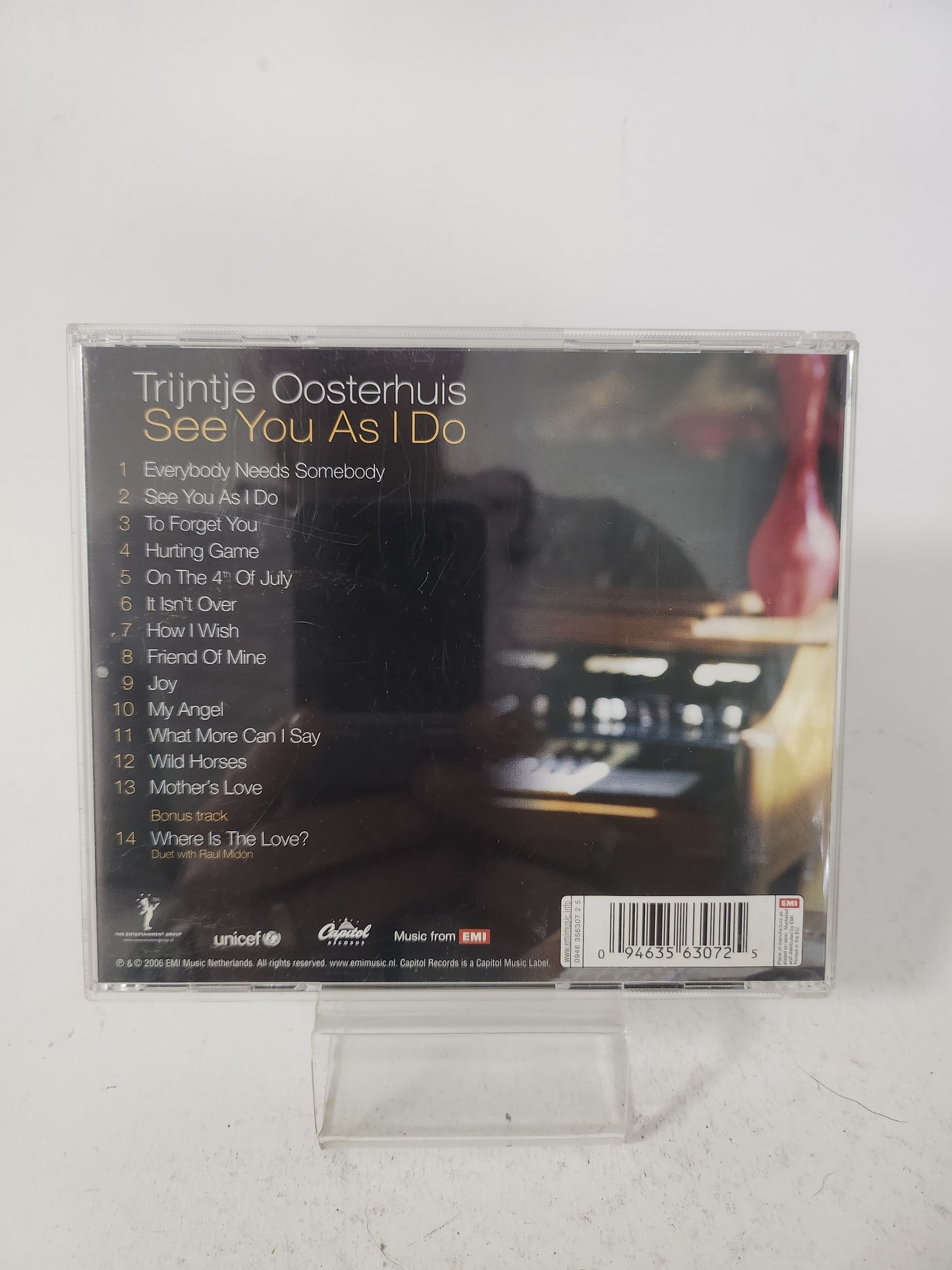 Trijntje Oosterhuis: See You As I Do CD