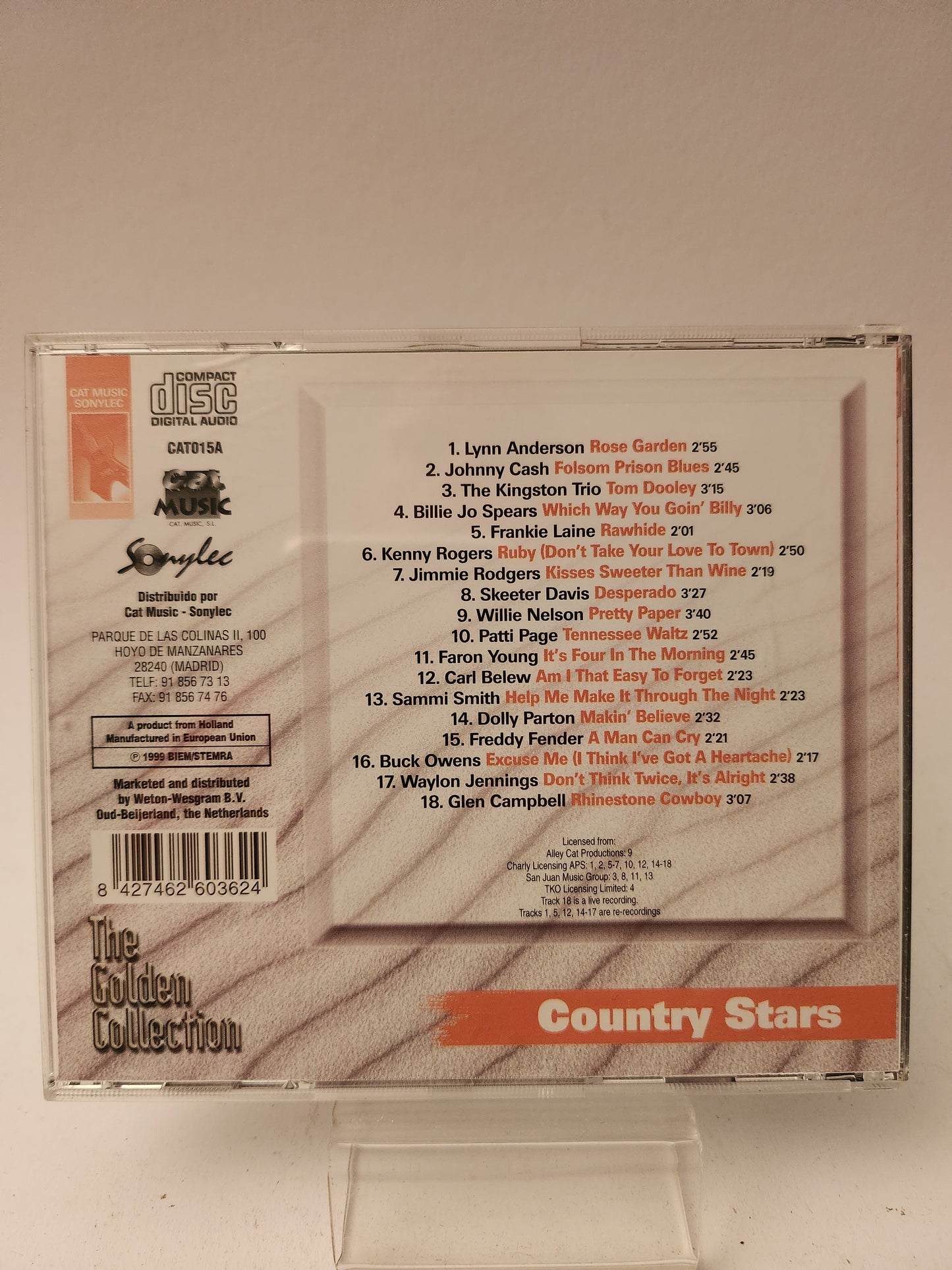 The Golden Collection CD1 : Country Stars CD