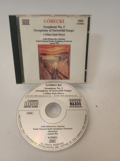 Gorecki: Symphony No 3 CD