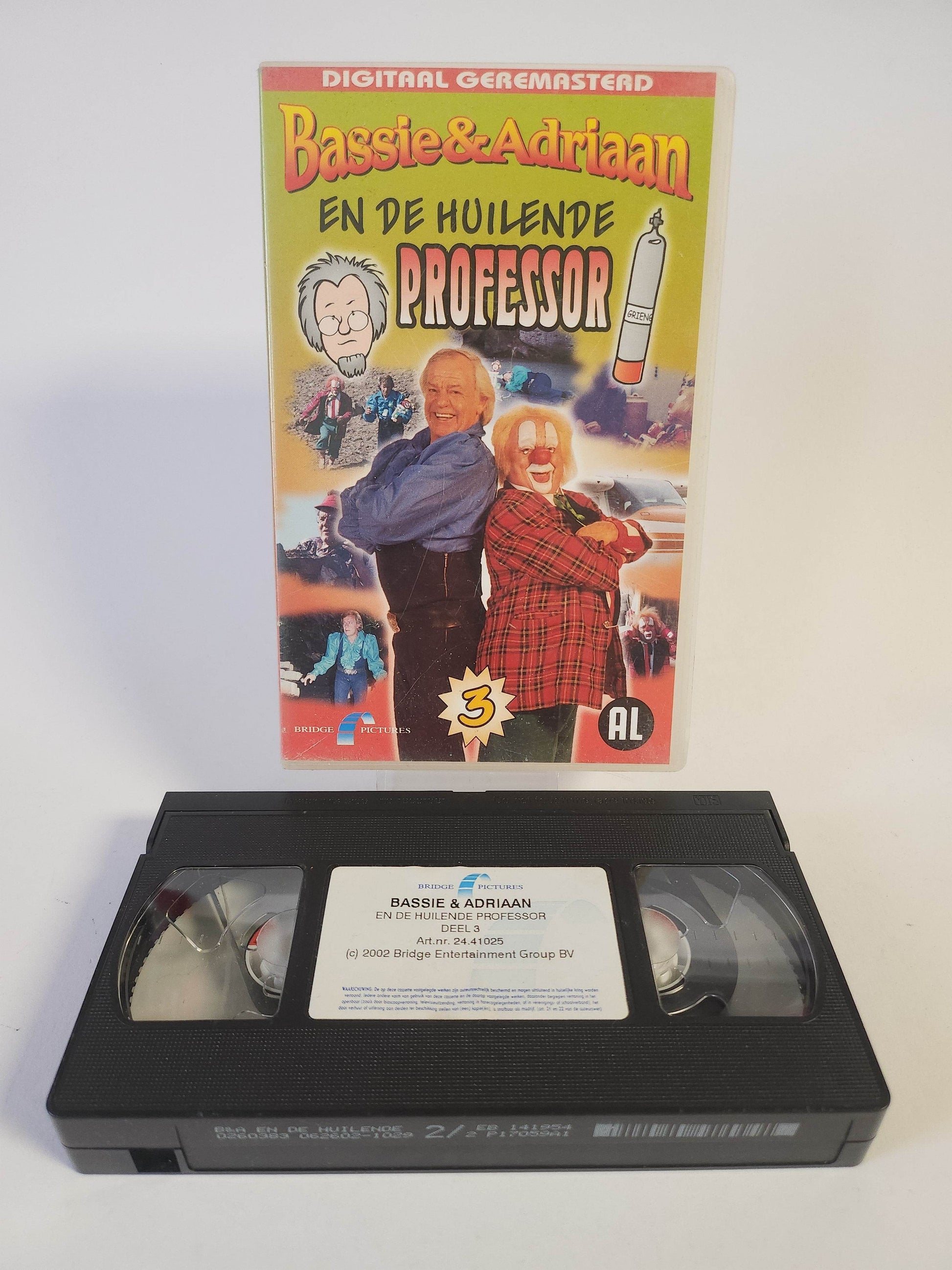 Bassie Adriaan En De Huilende Professor 3 VHS Feniks Gameshop bassie-adriaan-en-de-huilende-professor-3-vhs-feniks-gameshop