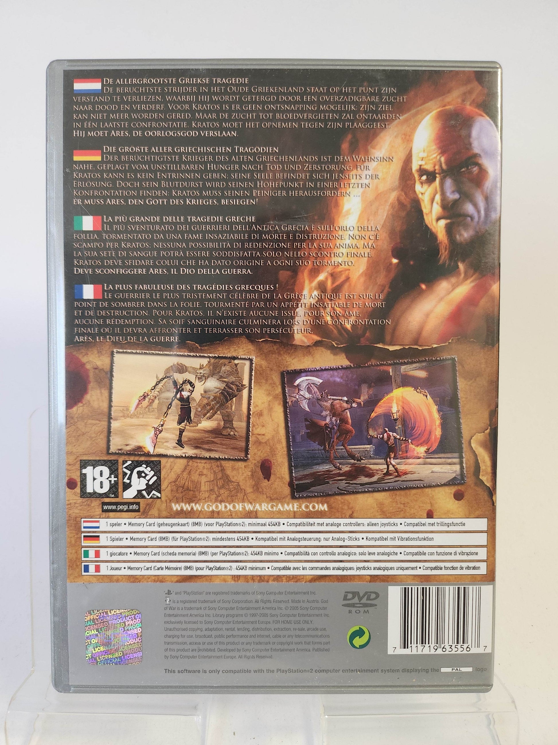God of War Platinum Edition Playstation 2 - Feniks Gameshop