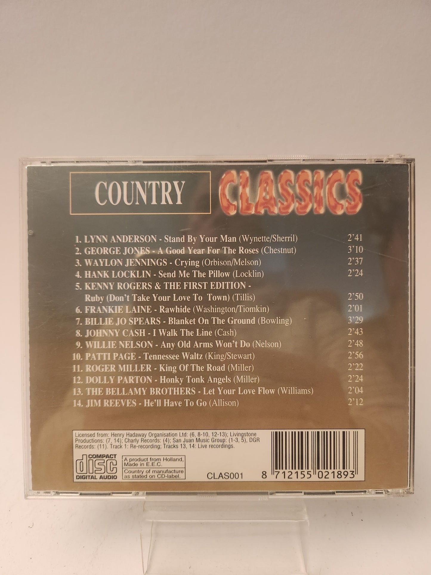 Country Classics CD