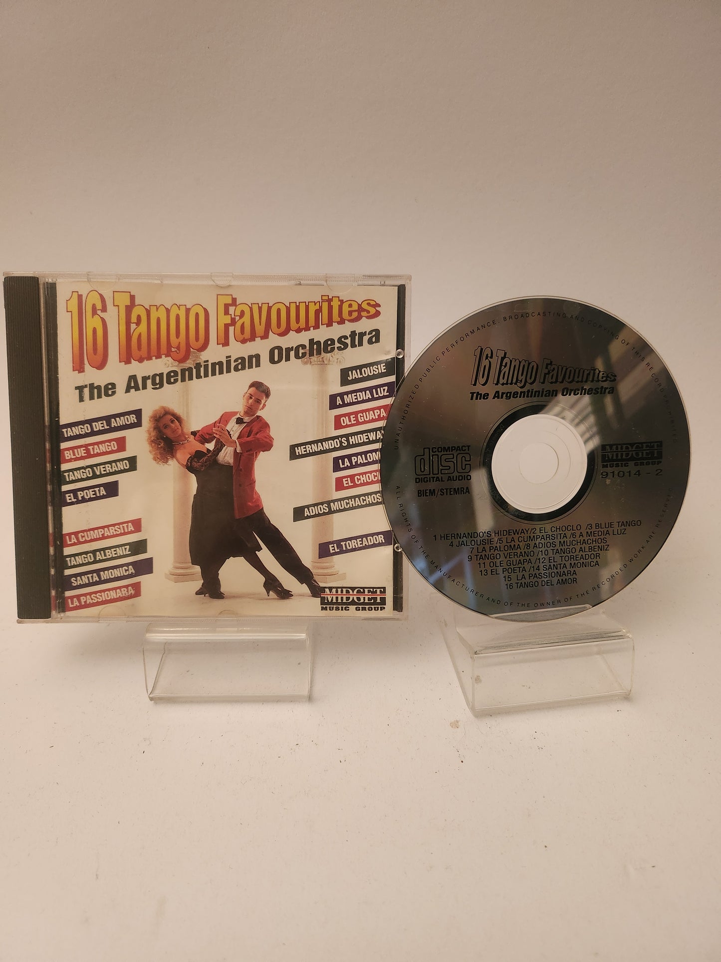 16 Tango Favourites: the Argentinian Orchestra CD