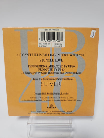 UB40: I Can't Help Falling in Love with You CD Single