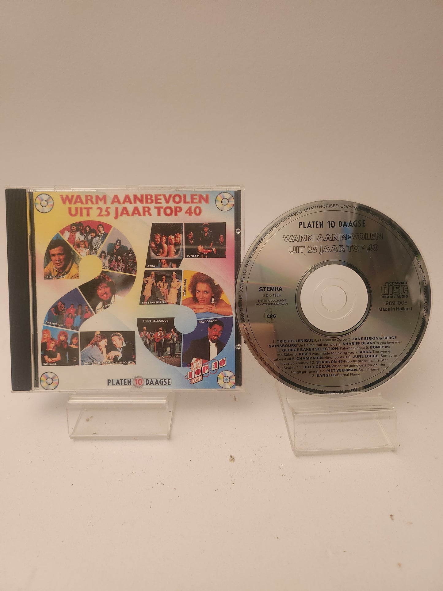 Platen 10 Daagse: Warm Aanbevolen uit 25 Jaar Top 40 CD