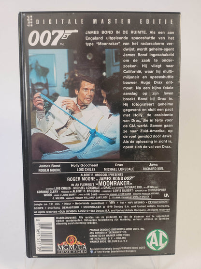 007 James Bond: Moonraker VHS - Feniks Gameshop