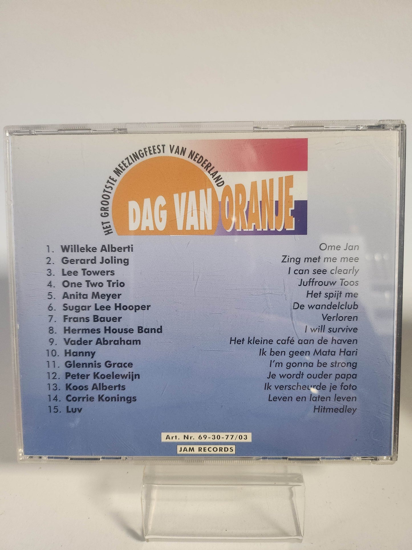 Dag van Oranje Nationale Meezingers Deel 3 CD - Feniks Gameshop