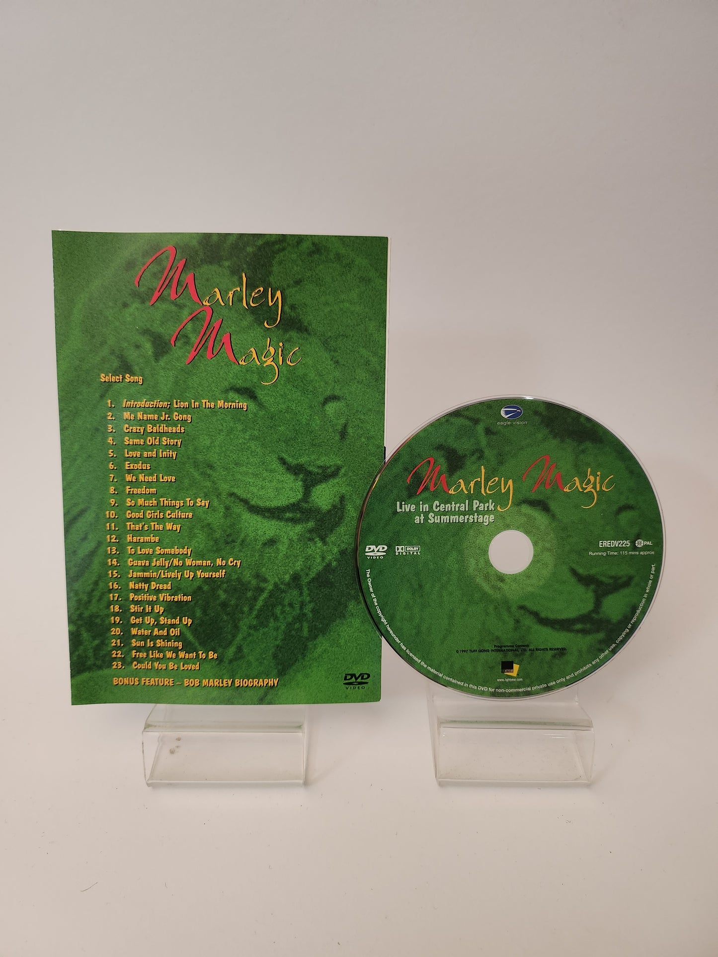 Marley Magic: Live in Central Park at Summerstage DVD Muziek