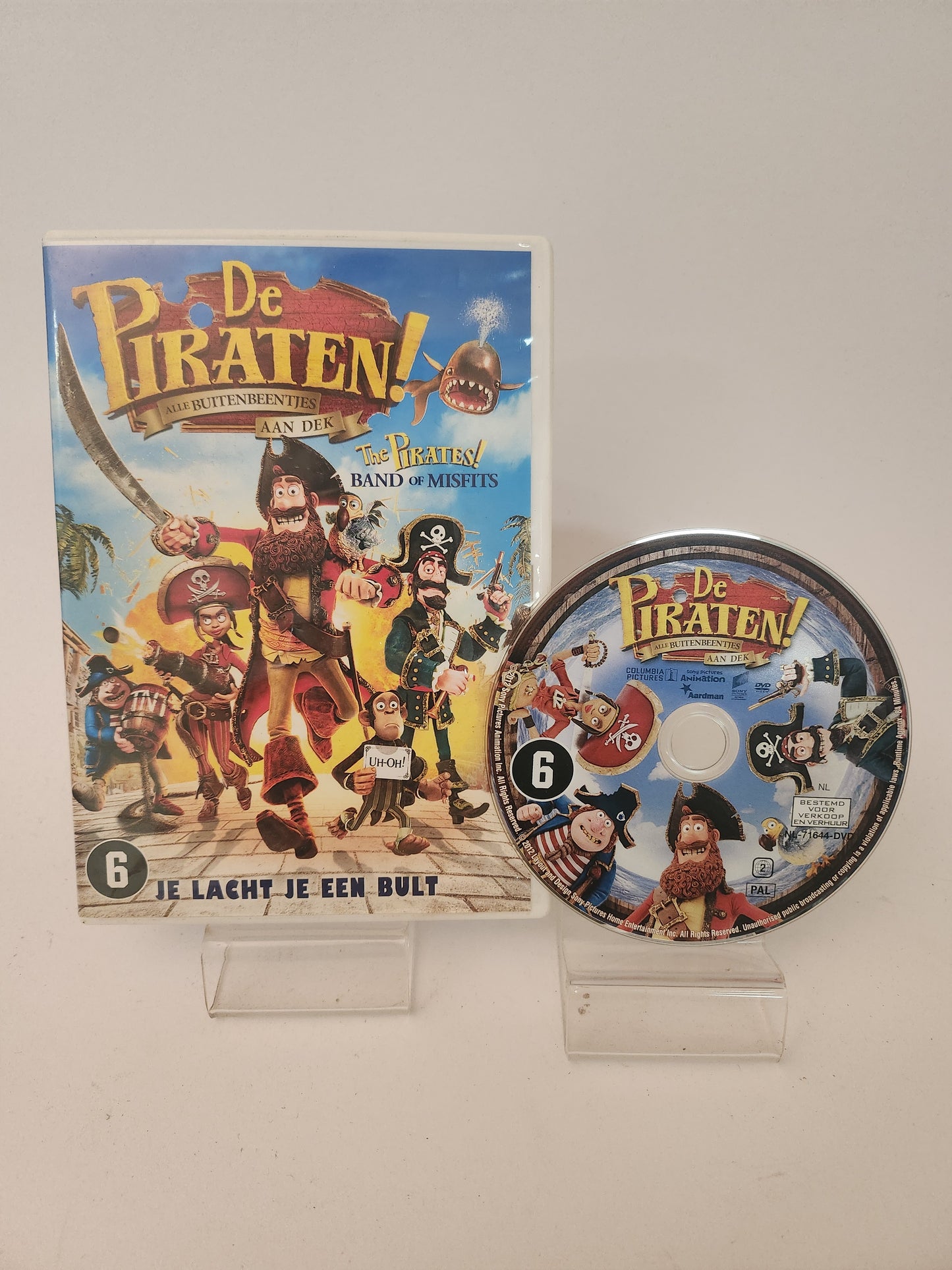 Piraten: Alle Buitenbeentjes aan Dek DVD Kids