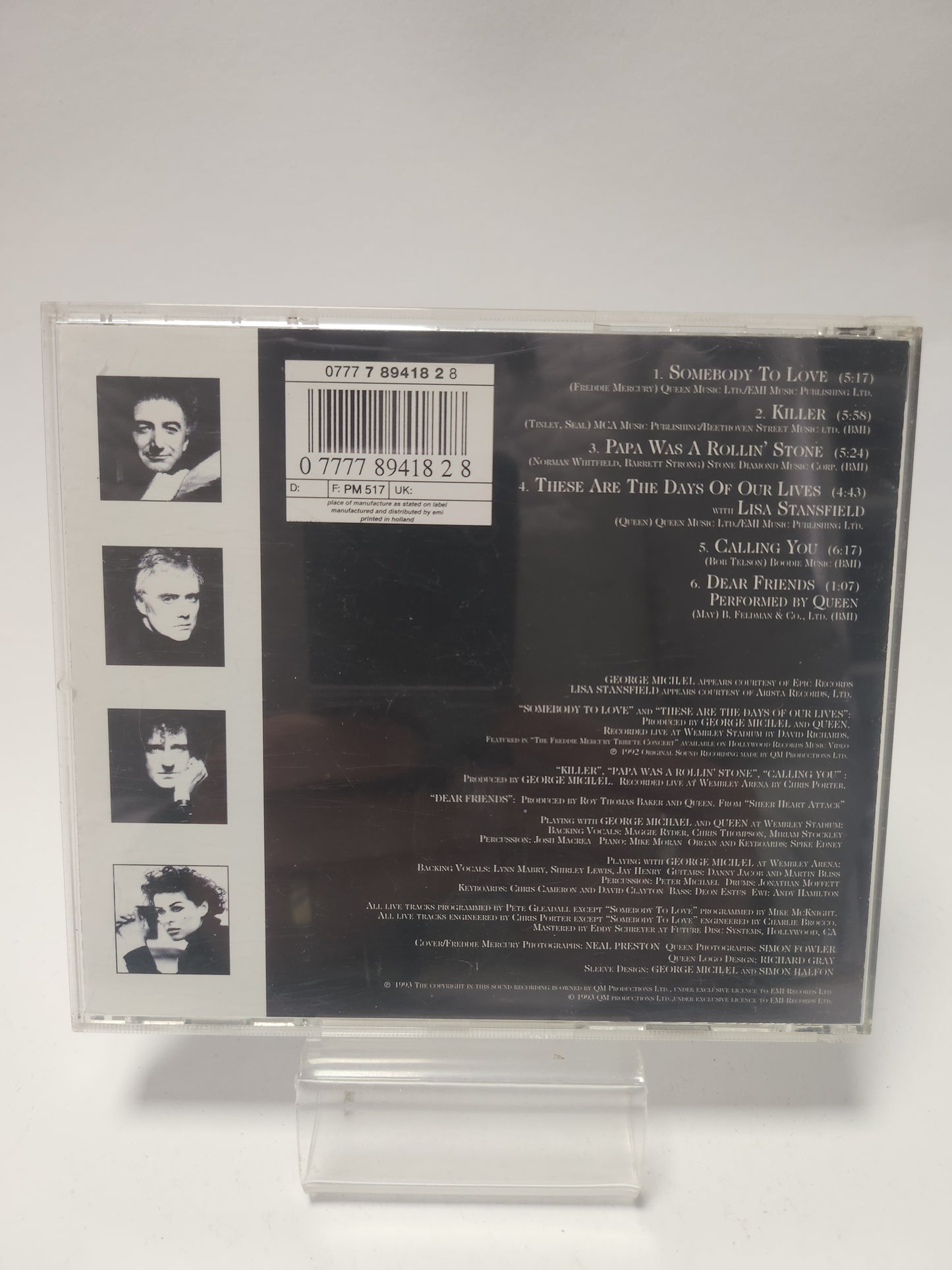 George Michael and Queen: Five Live CD