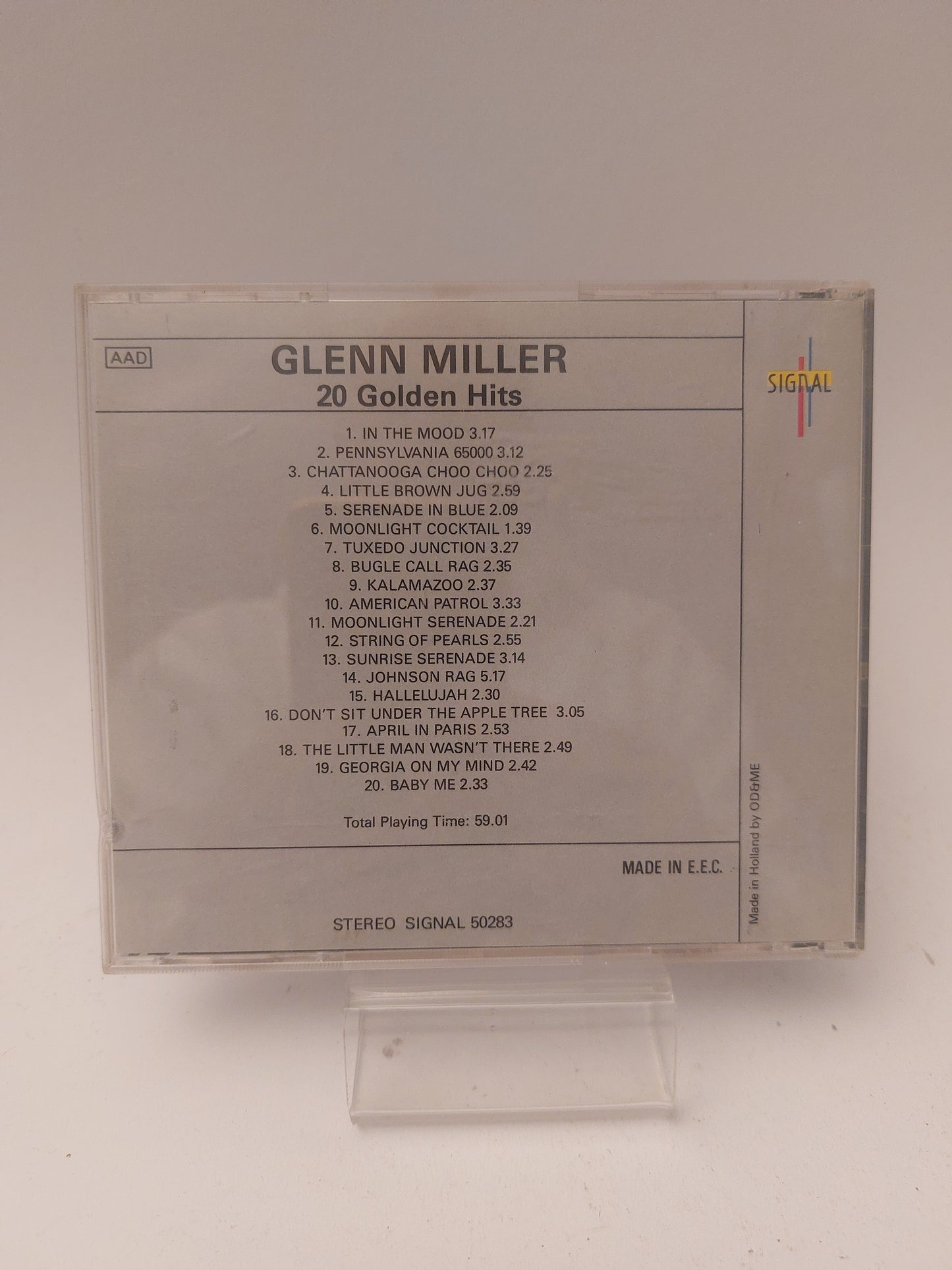 Glenn Miller: 20 Golden Hits CD