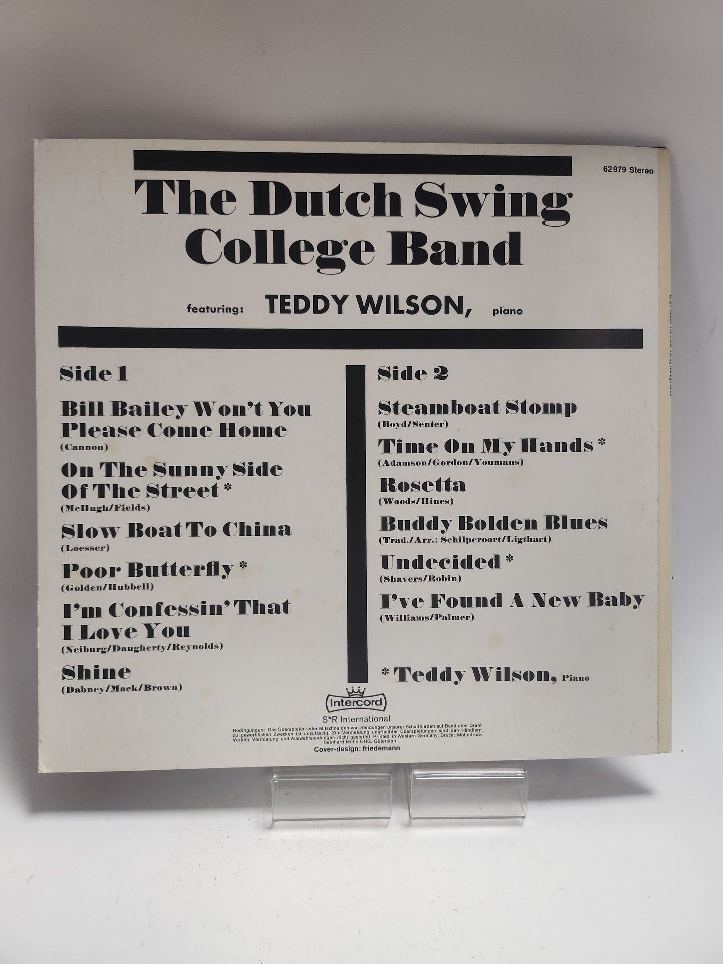 Dutch Swing College Band LP Vinyl