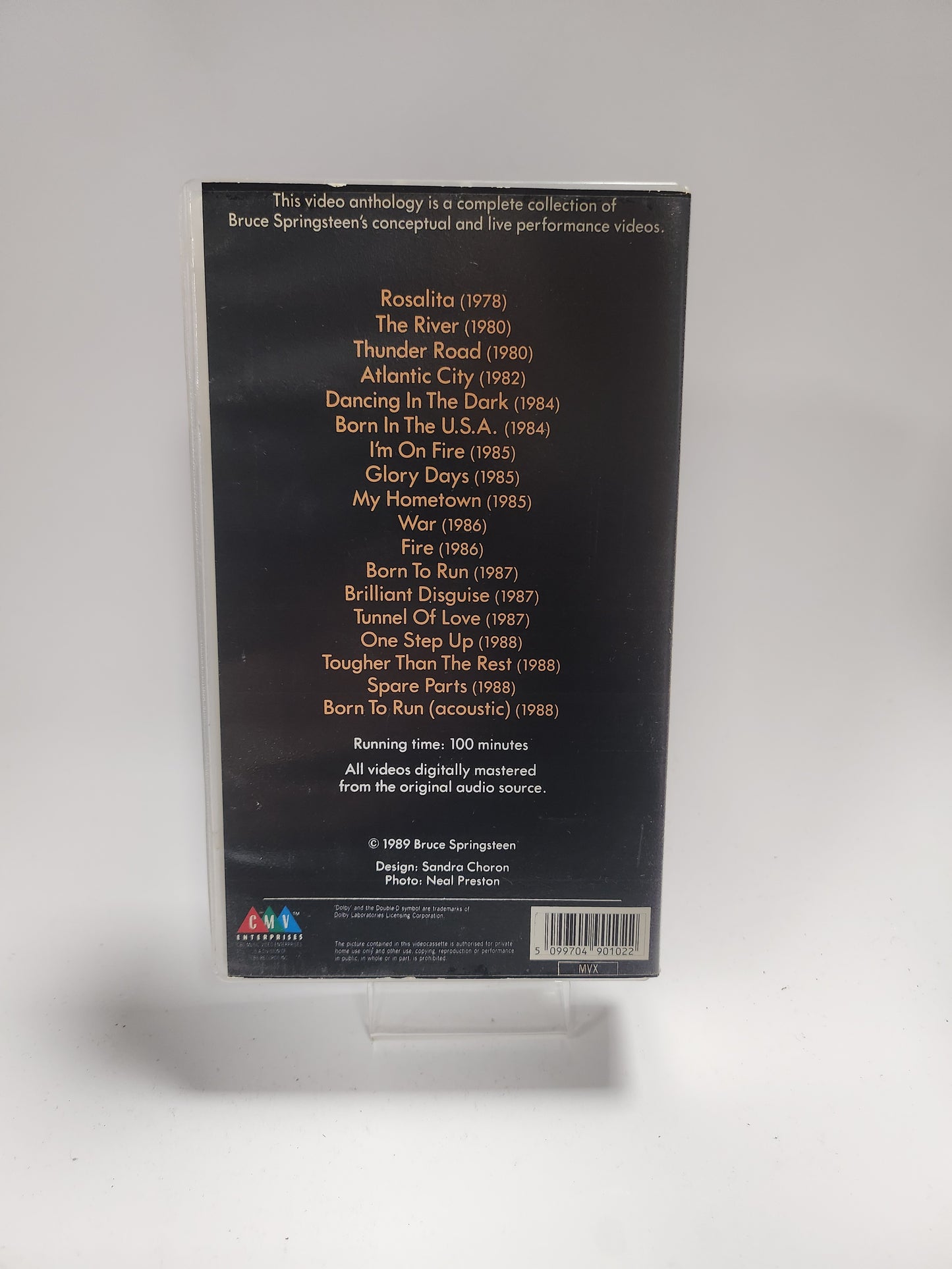 Bruce Springsteen: Video Anthology 1978-88 VHS Muziek