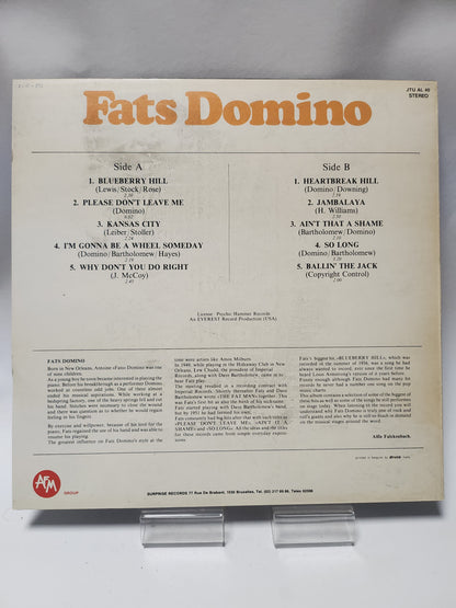 Fats Domino: Blueberry Hill LP Vinyl