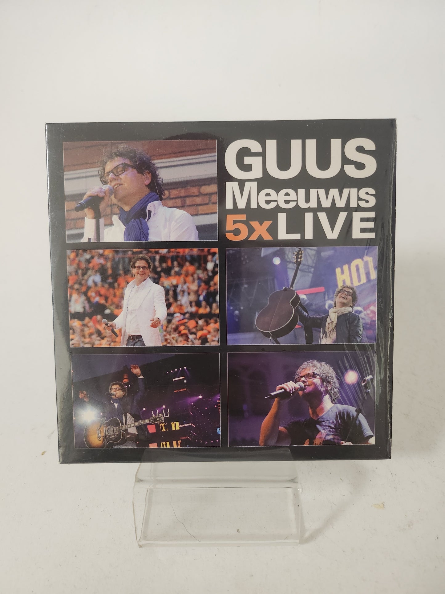Guus Meeuwis 5x Live geseald CD Single