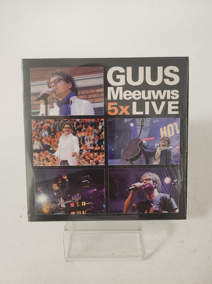 Guus Meeuwis 5x Live geseald CD Single