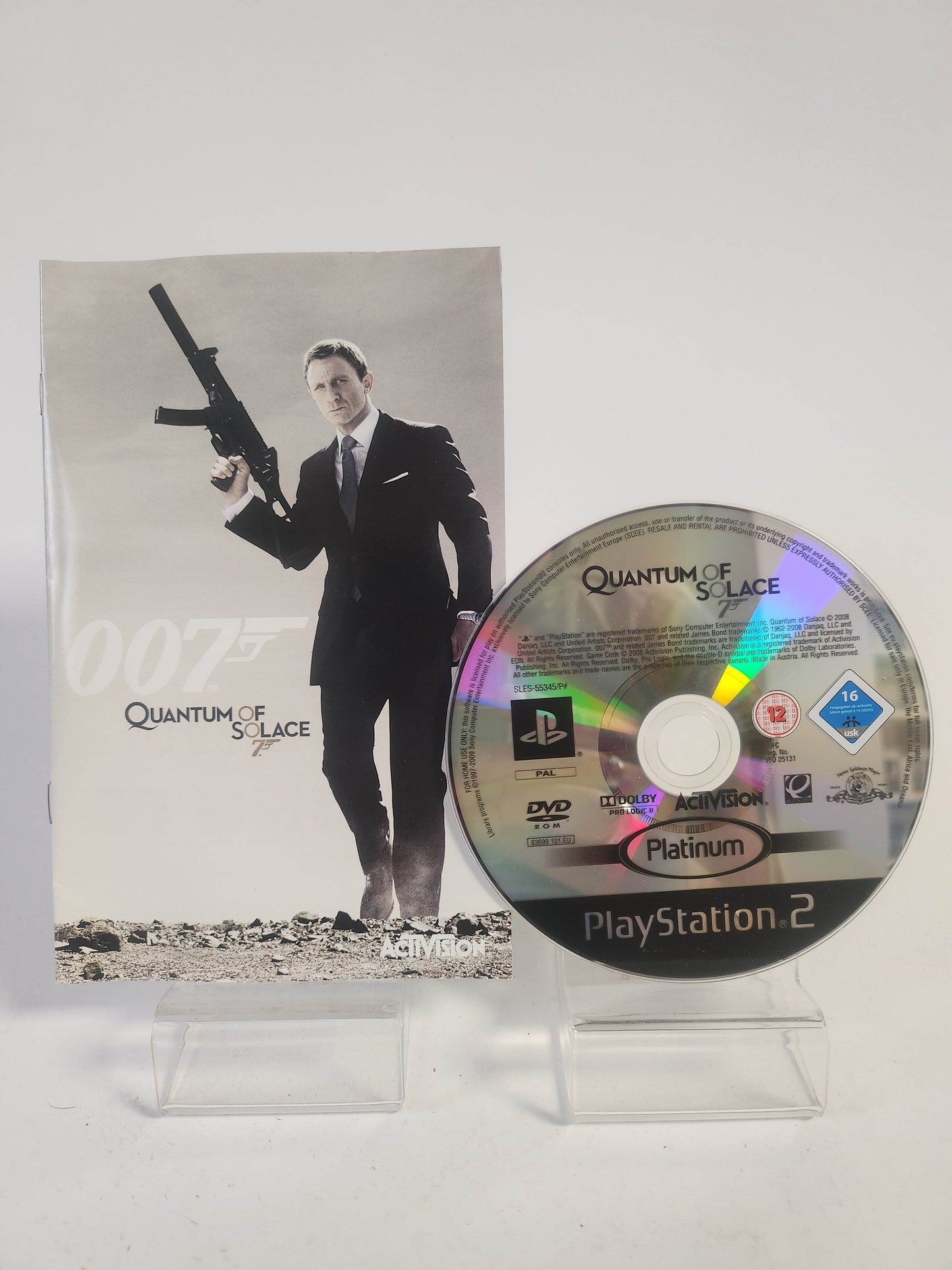 007 Quantum of Solace Platinum Playstation 2 - Feniks Gameshop