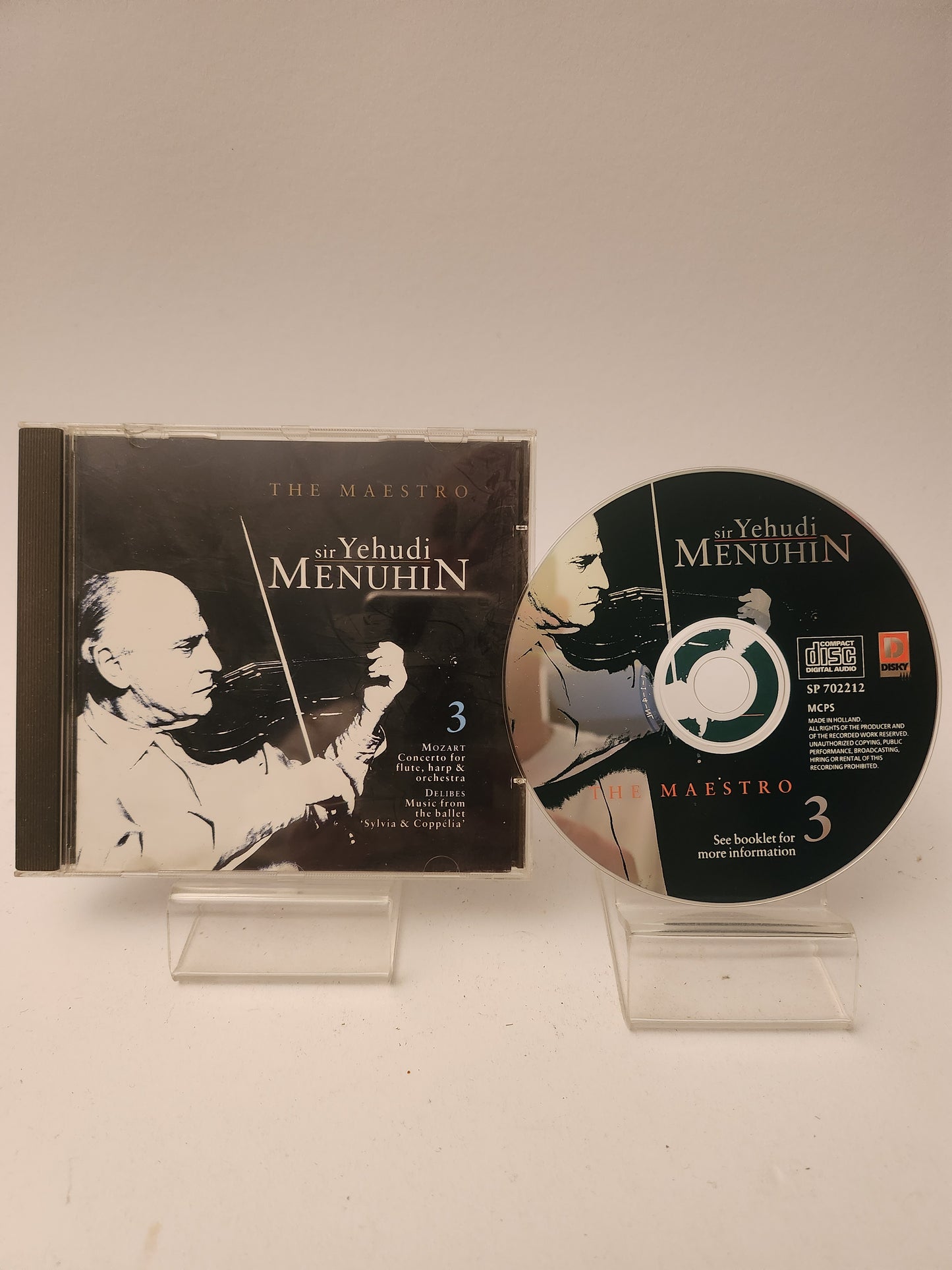 The Maestro Sir Yehudi Menuhin 3 CD