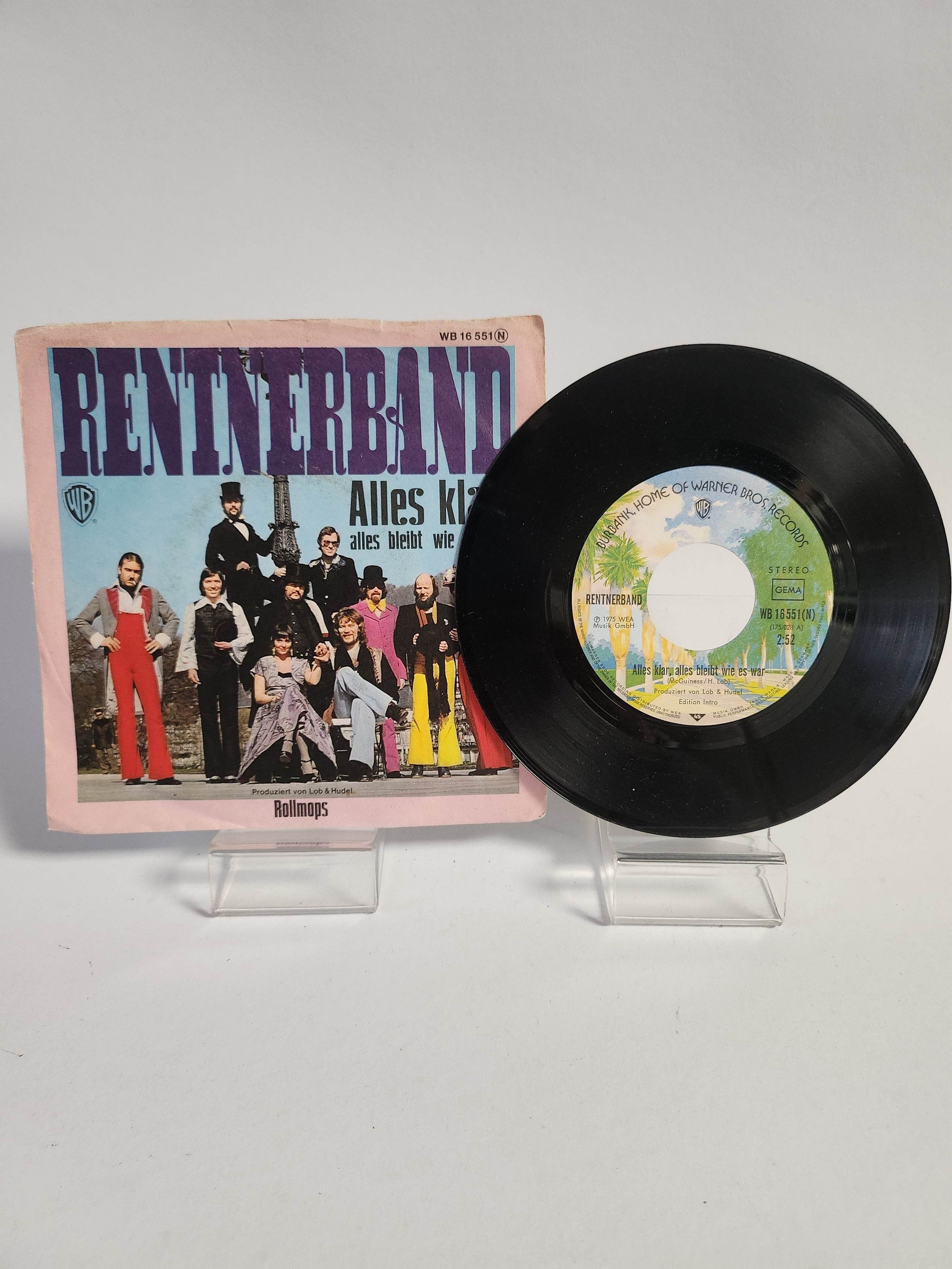 Rentnerband: Alles Klar Single Vinyl - Feniks Gameshop