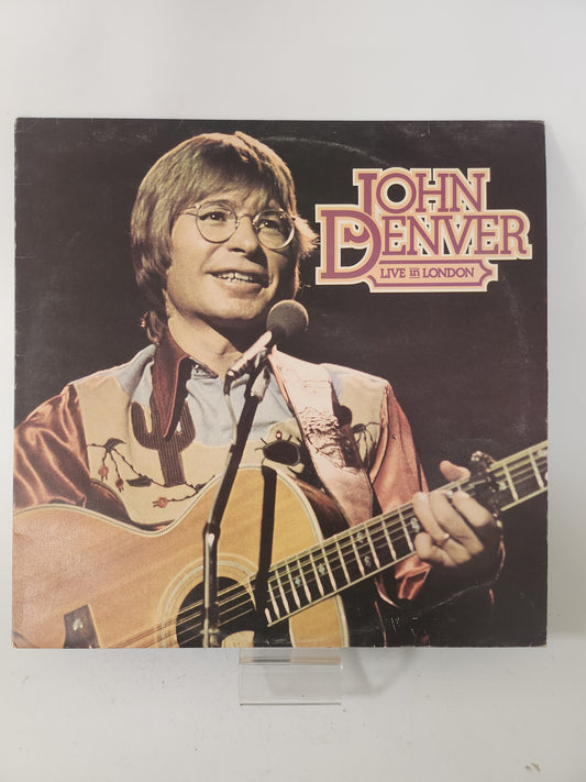 John Denver Live in London LP Vinyl