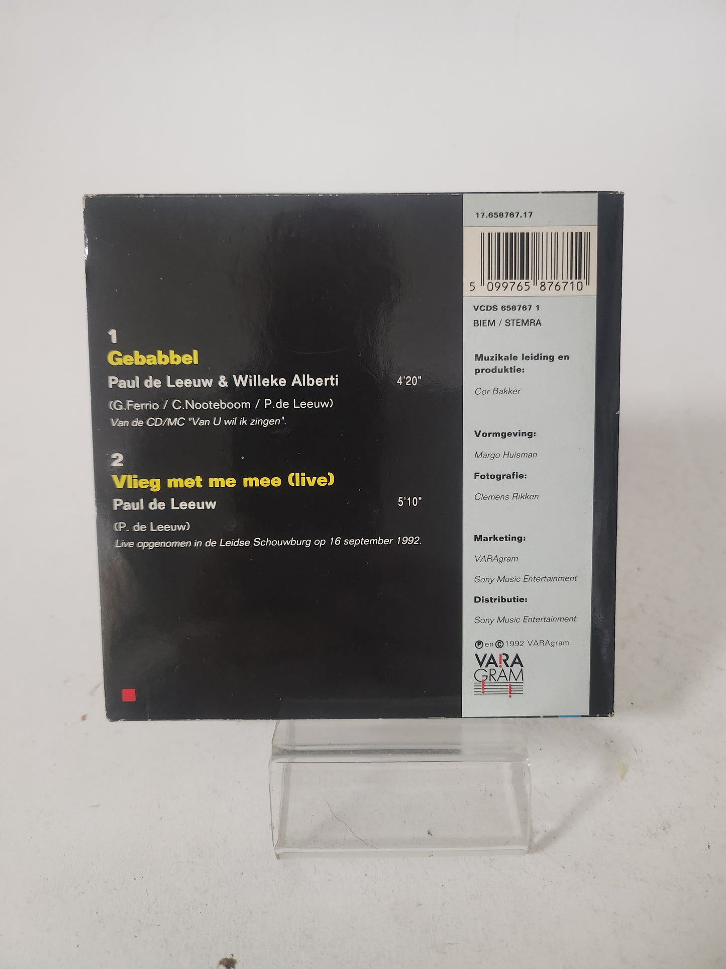 Paul de Leeuw & Willeke Alberti: Gebabbel CD Single