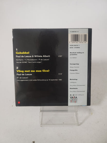 Paul de Leeuw & Willeke Alberti: Gebabbel CD Single